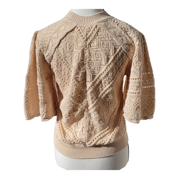 ba&sh Textured Cream Sweater - Picture 4 of 11